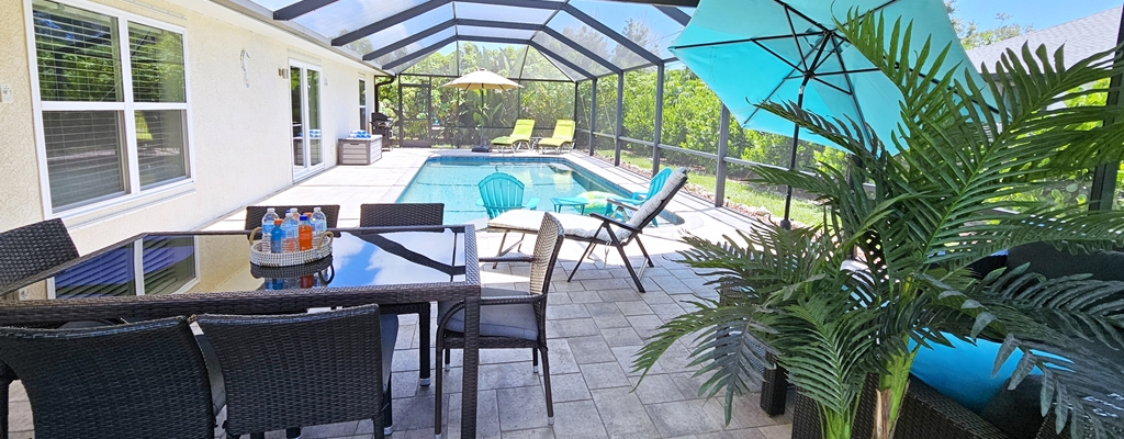 Villa Happy Gator Pool Area